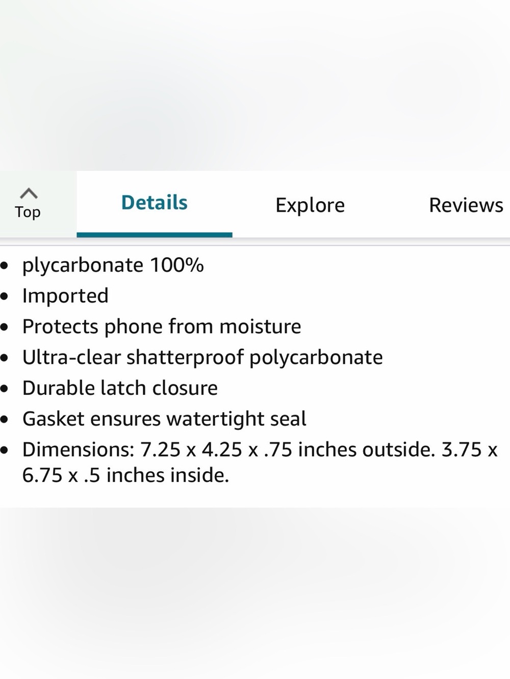 Protective Clear Hard Shell Phone Case - Picture 4 of 13